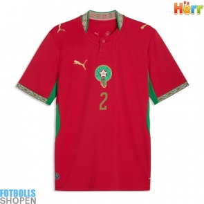 Billiga Marocko Achraf Hakimi #2 Hemmatröja VM 2026 Kortärmad